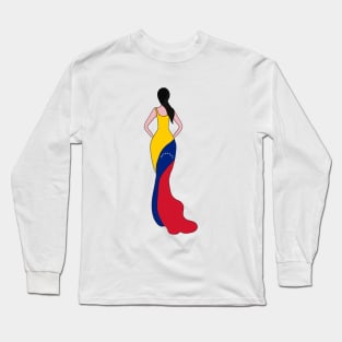 Venezuela Woman Long Sleeve T-Shirt